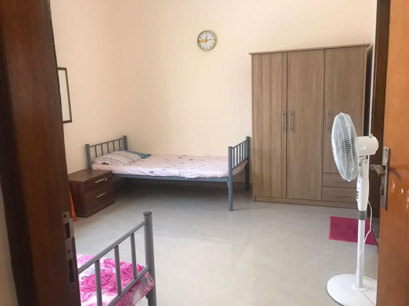 Room With Attached Washroom Available For Rent In Rolla Area Sharjah AED 1200 Per Month